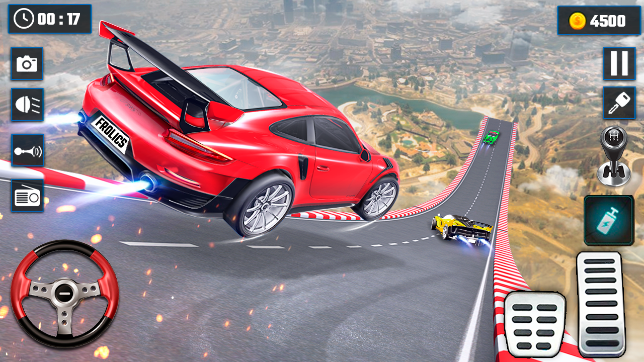 اسکرین شات 2 بازی Car Games Stunts Ramp Racing