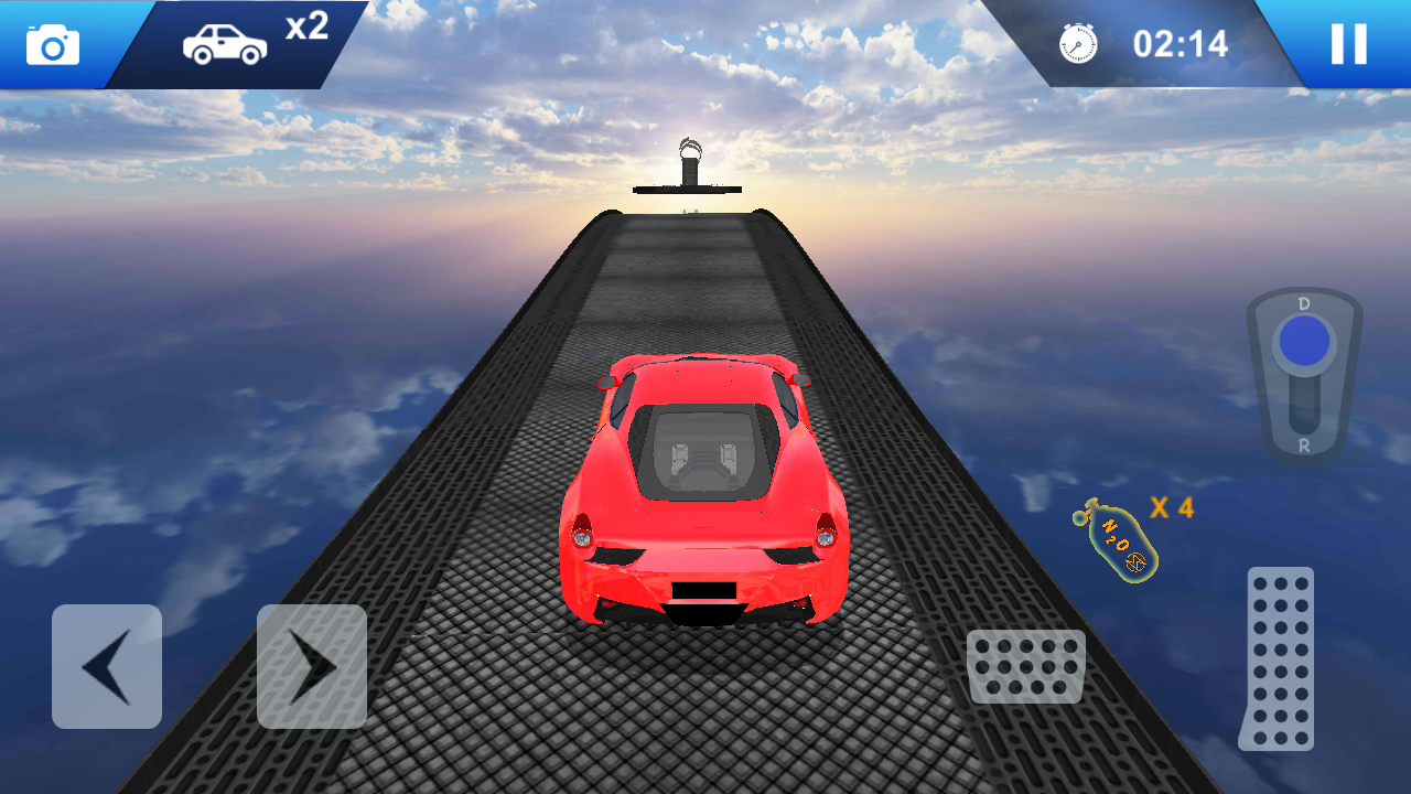 اسکرین شات 2 بازی Car Racing On Impossible Track