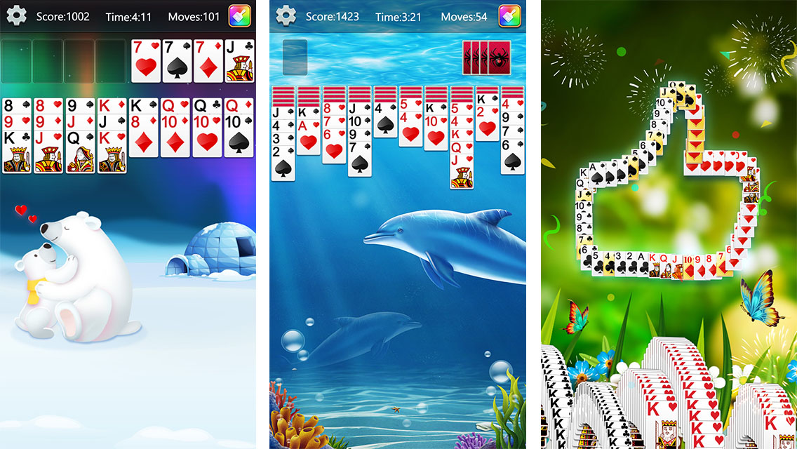 اسکرین شات 2 بازی Solitaire Collection Fun