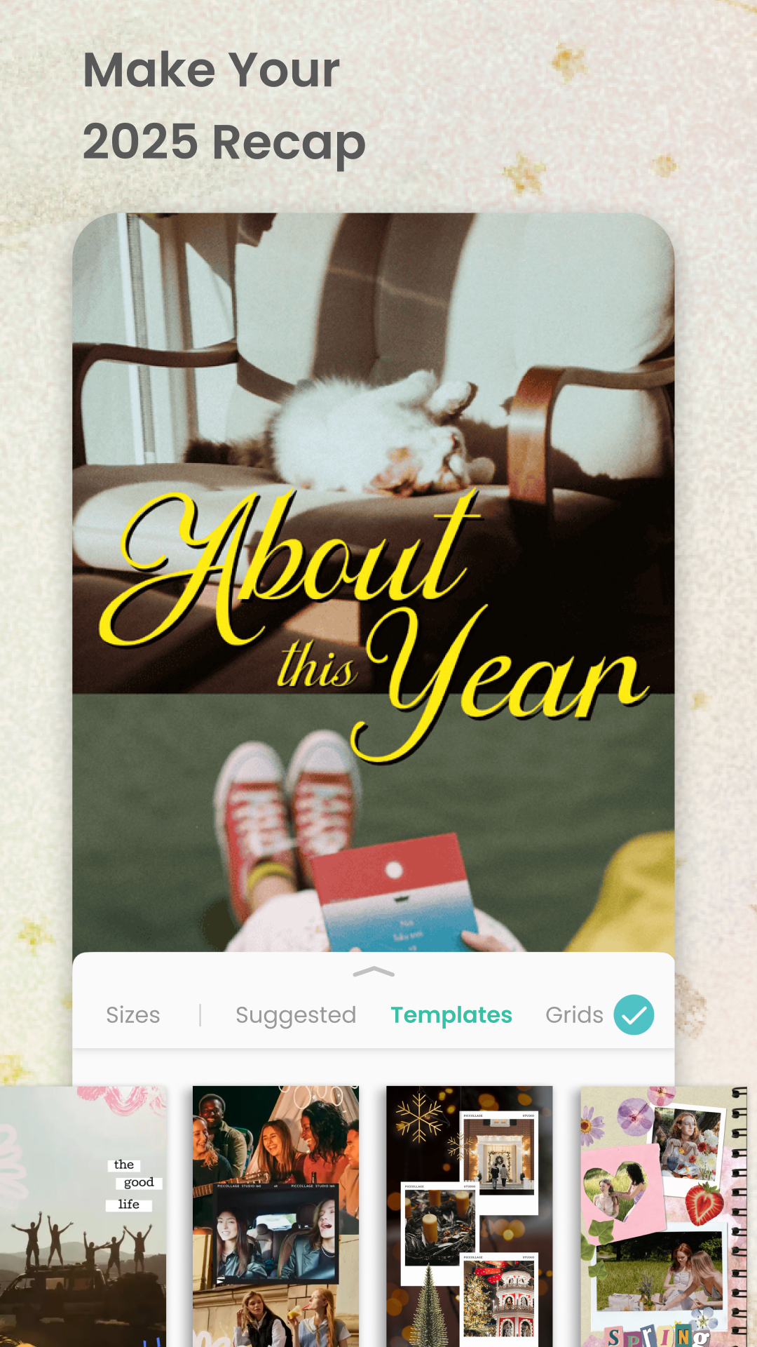 اسکرین شات 3 برنامه PicCollage - Photo & Video Collage Maker