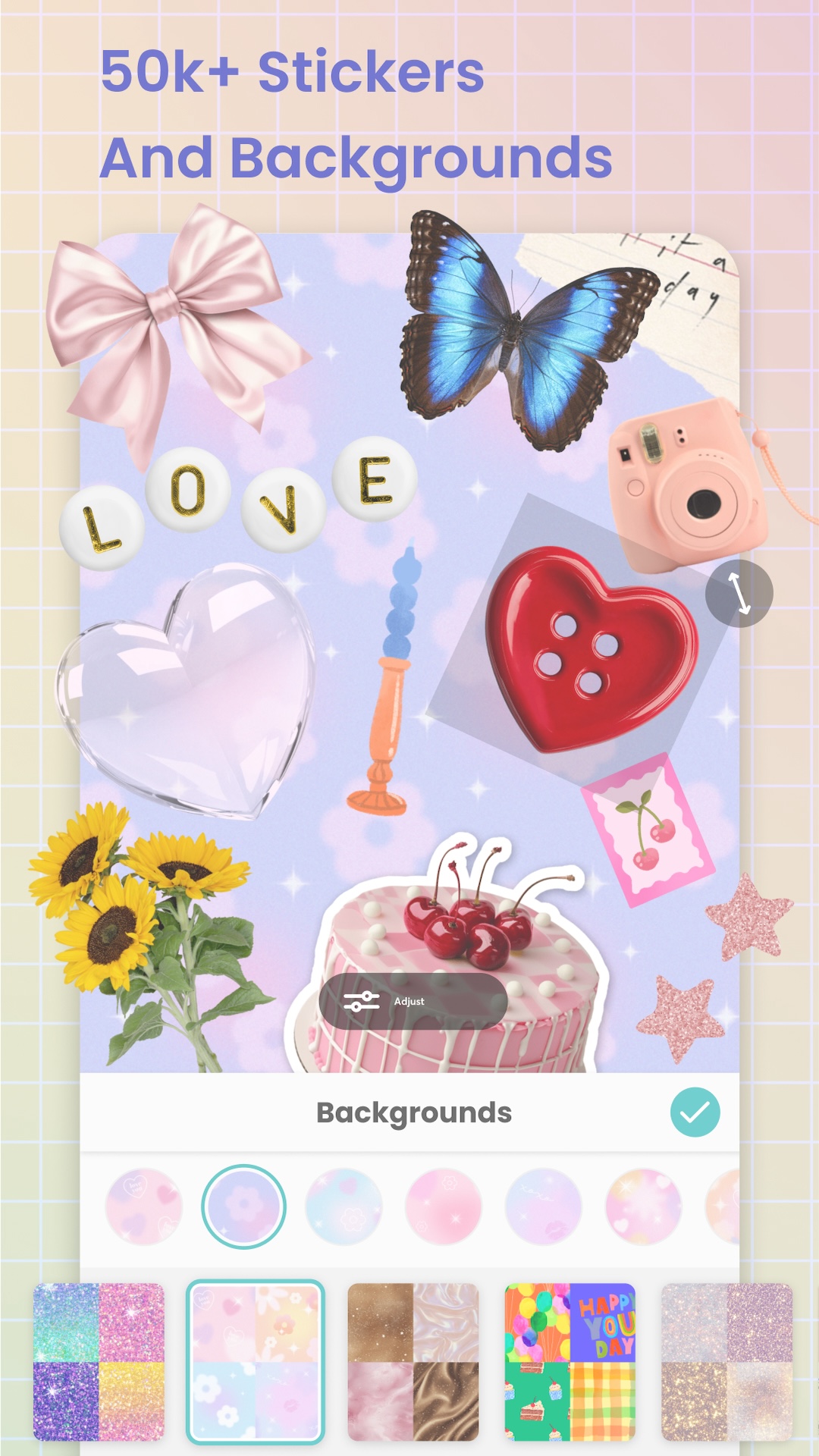 اسکرین شات 8 برنامه PicCollage - Photo & Video Collage Maker