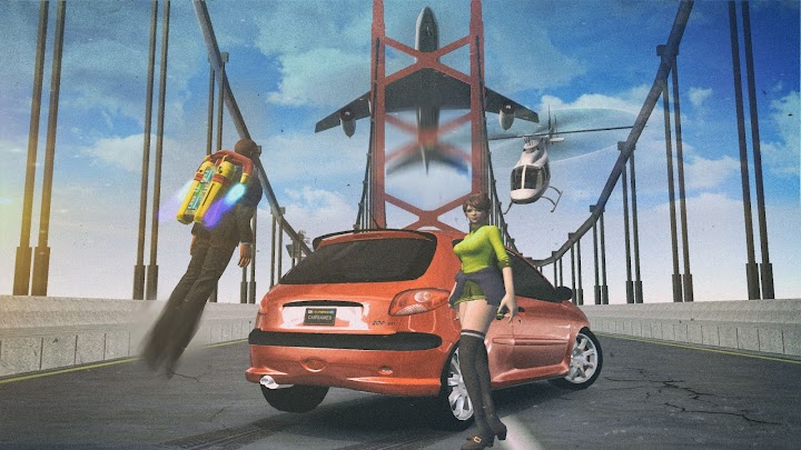 اسکرین شات 3 بازی 206 Car Parking And Driving