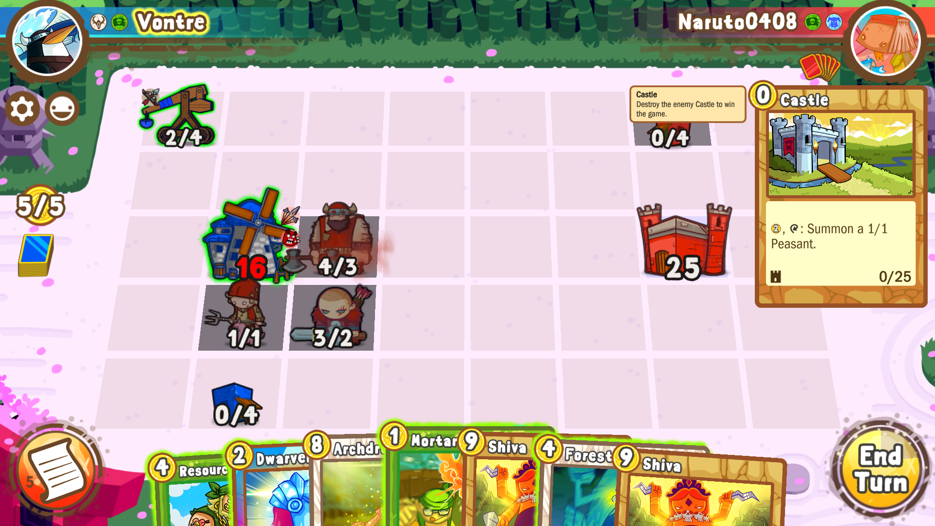 اسکرین شات 5 بازی Cards and Castles 2