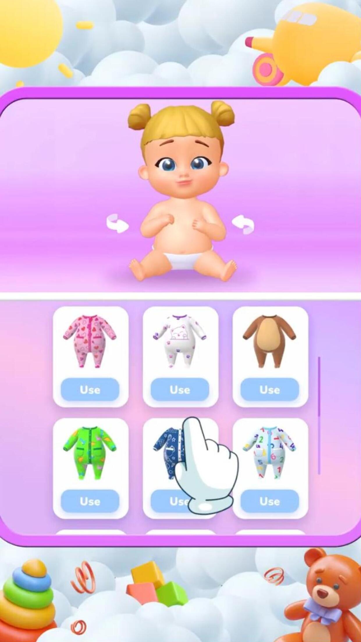 اسکرین شات 8 بازی My Baby Care: Virtual Dress Up