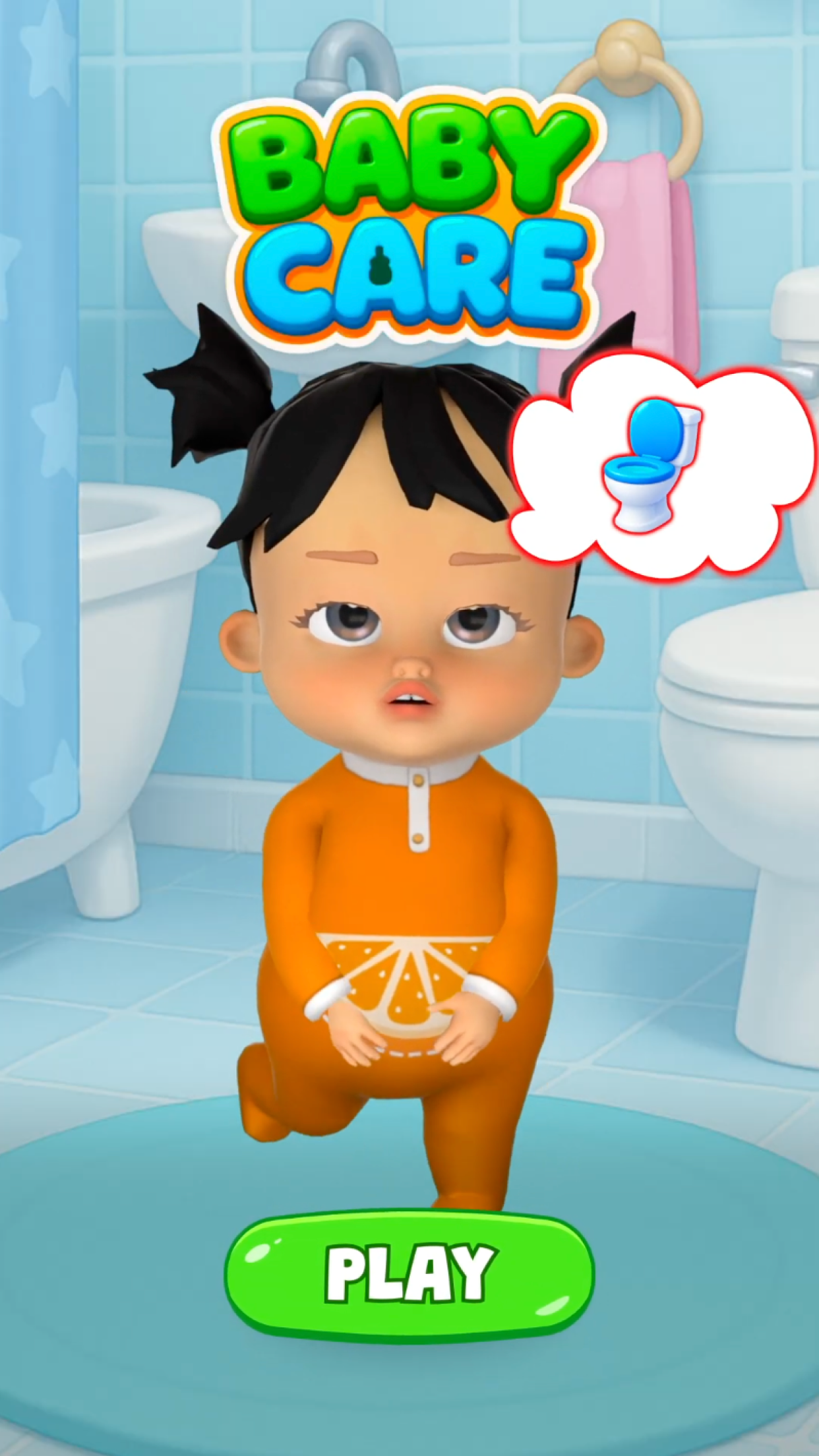 اسکرین شات 1 بازی My Baby Care - Toddler Games