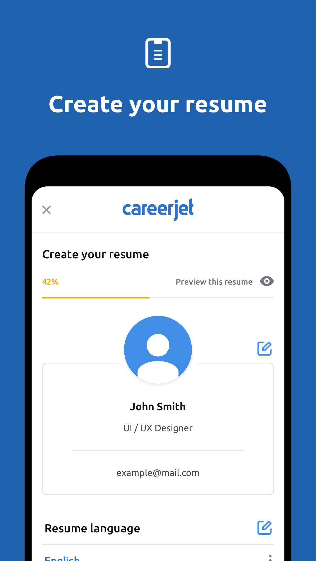 اسکرین شات 3 برنامه Jobs - Job Search - Careers