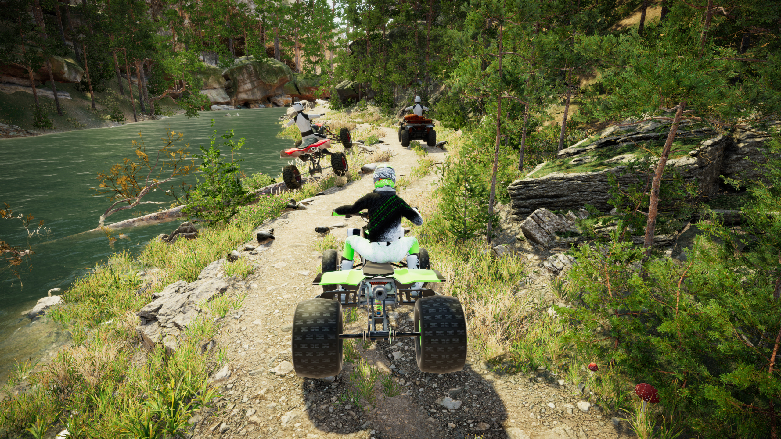 اسکرین شات 3 بازی Atv Car Racing Games Simulator