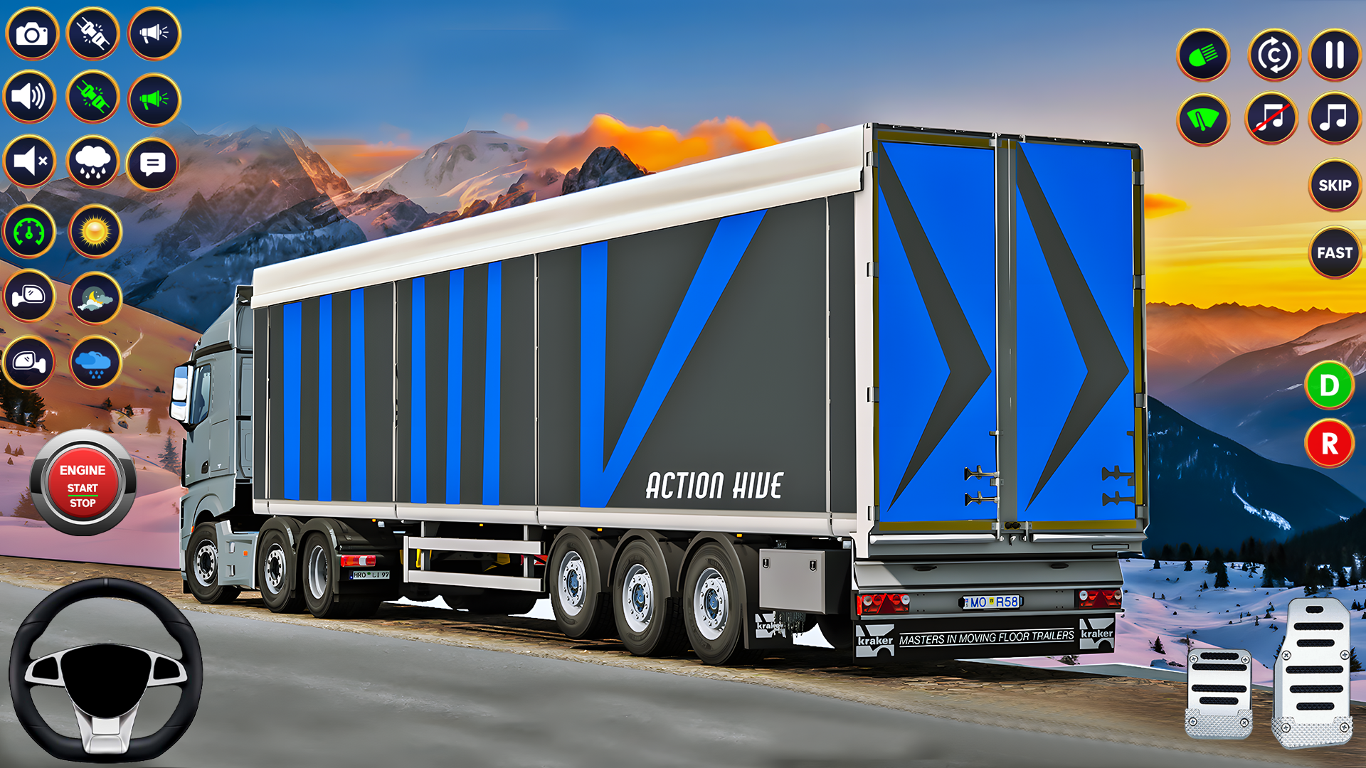 اسکرین شات 2 بازی City Truck Simulator Games 3D