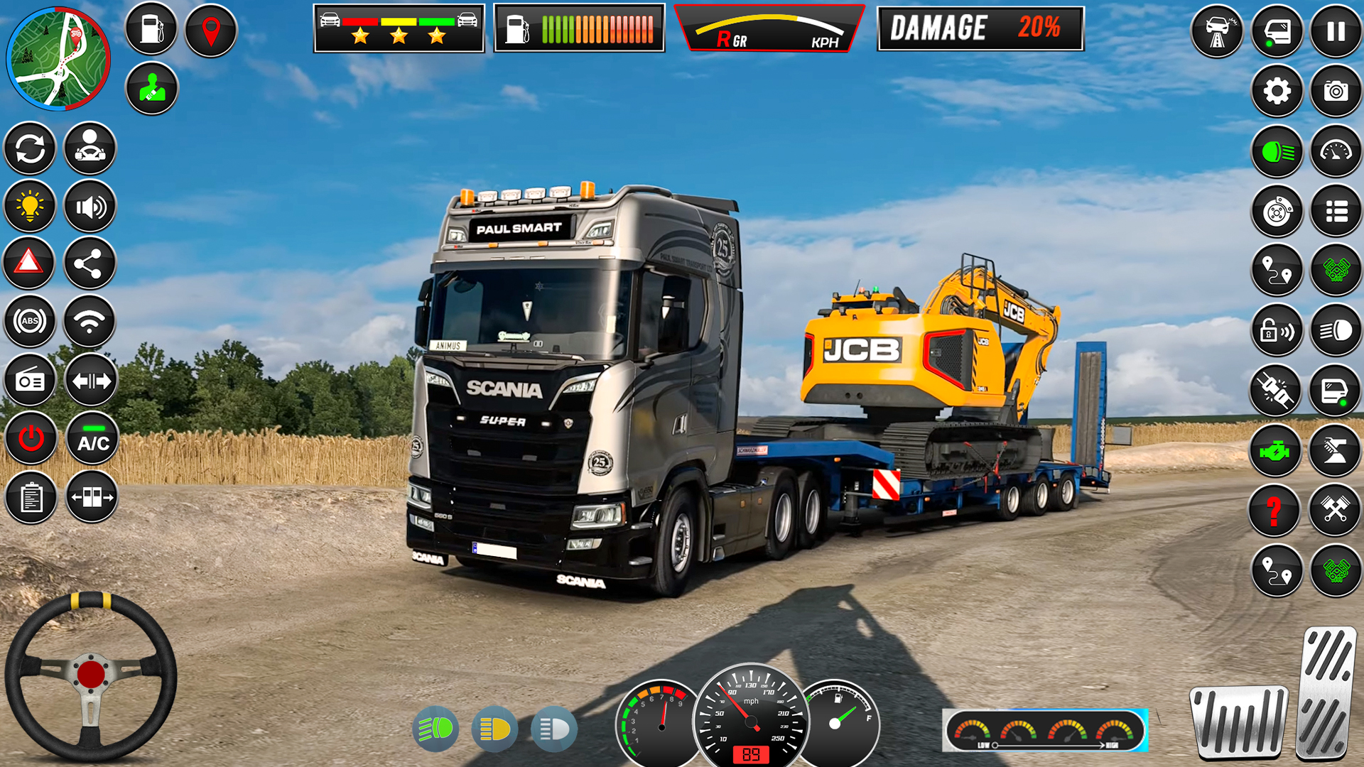 اسکرین شات 4 بازی City Truck Simulator Games 3D