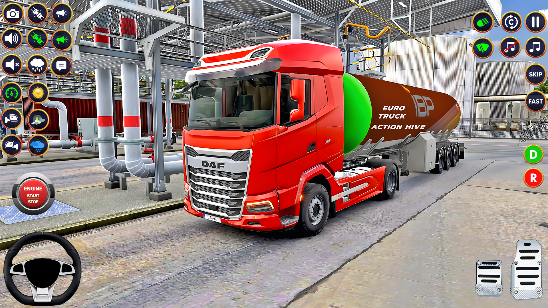 اسکرین شات 5 بازی City Truck Simulator Games 3D