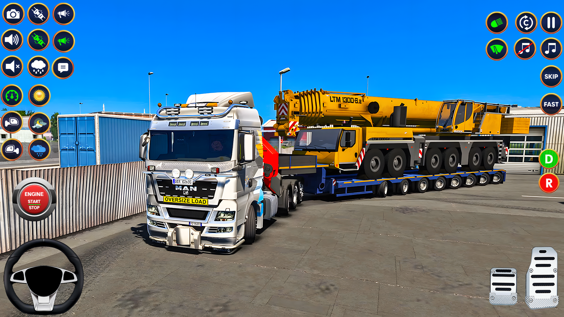 اسکرین شات 7 بازی City Truck Simulator Games 3D
