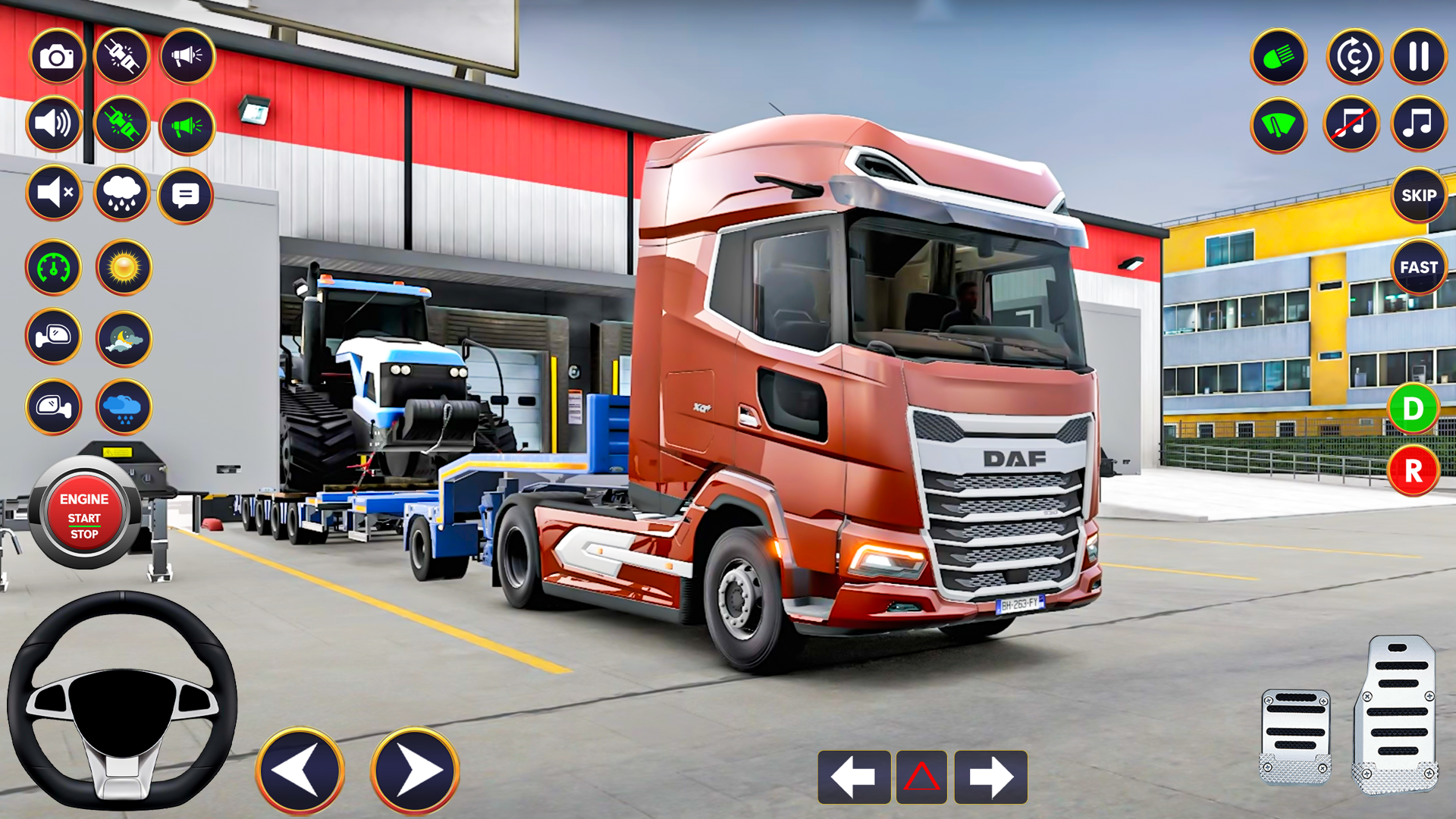 اسکرین شات 2 بازی City Truck Simulator Games 3D