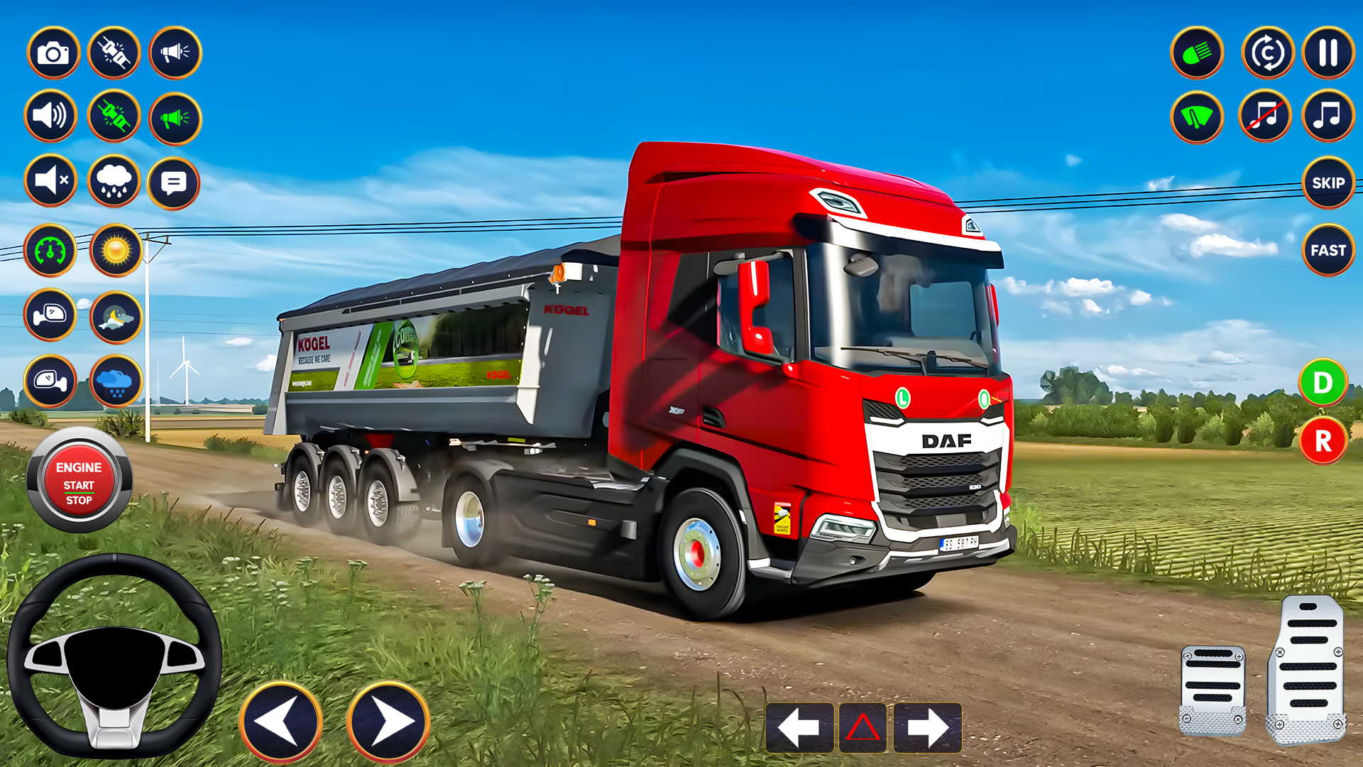 اسکرین شات 5 بازی City Truck Simulator Games 3D