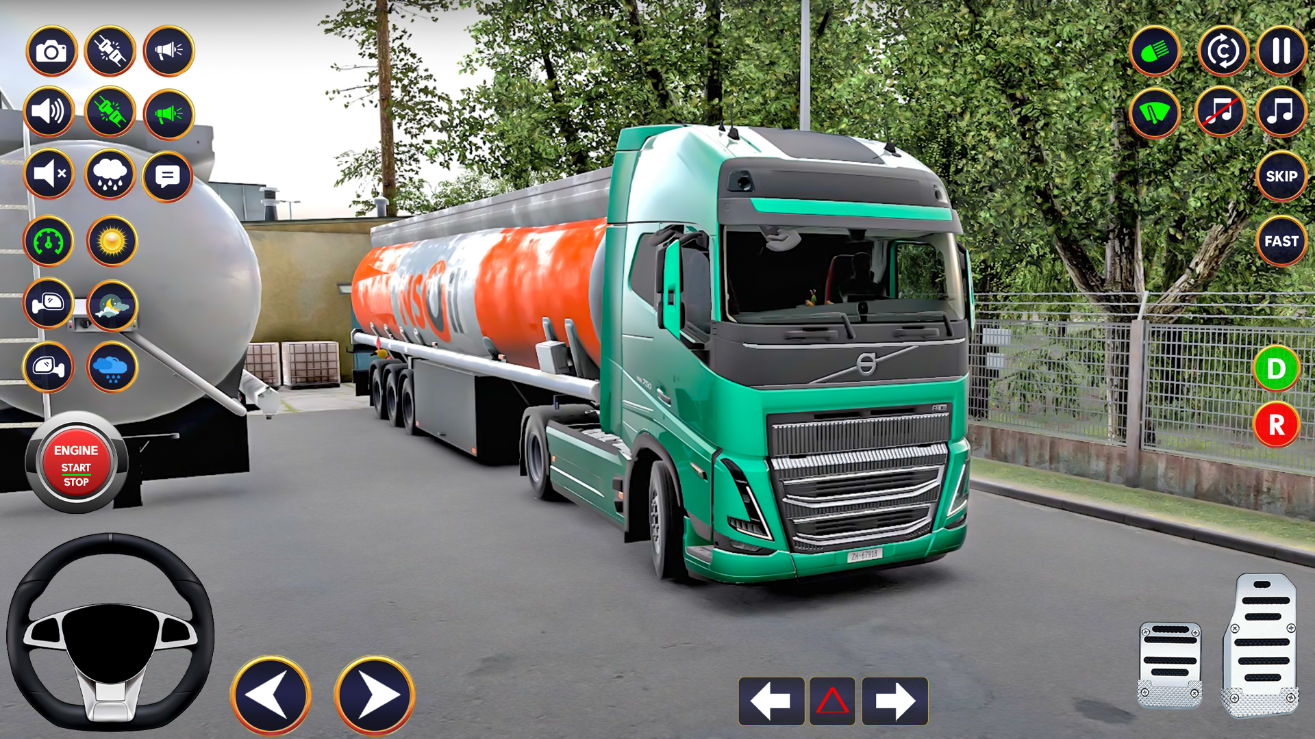 اسکرین شات 1 بازی City Truck Simulator Games 3D