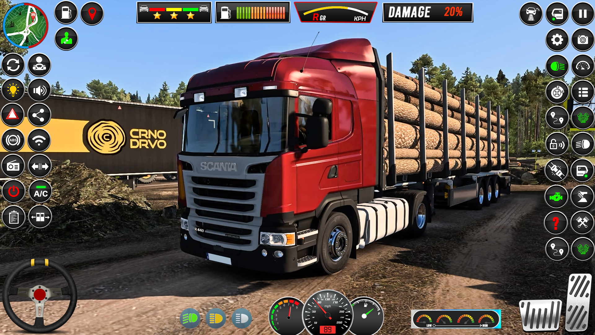 اسکرین شات 1 بازی City Truck Simulator Games 3D