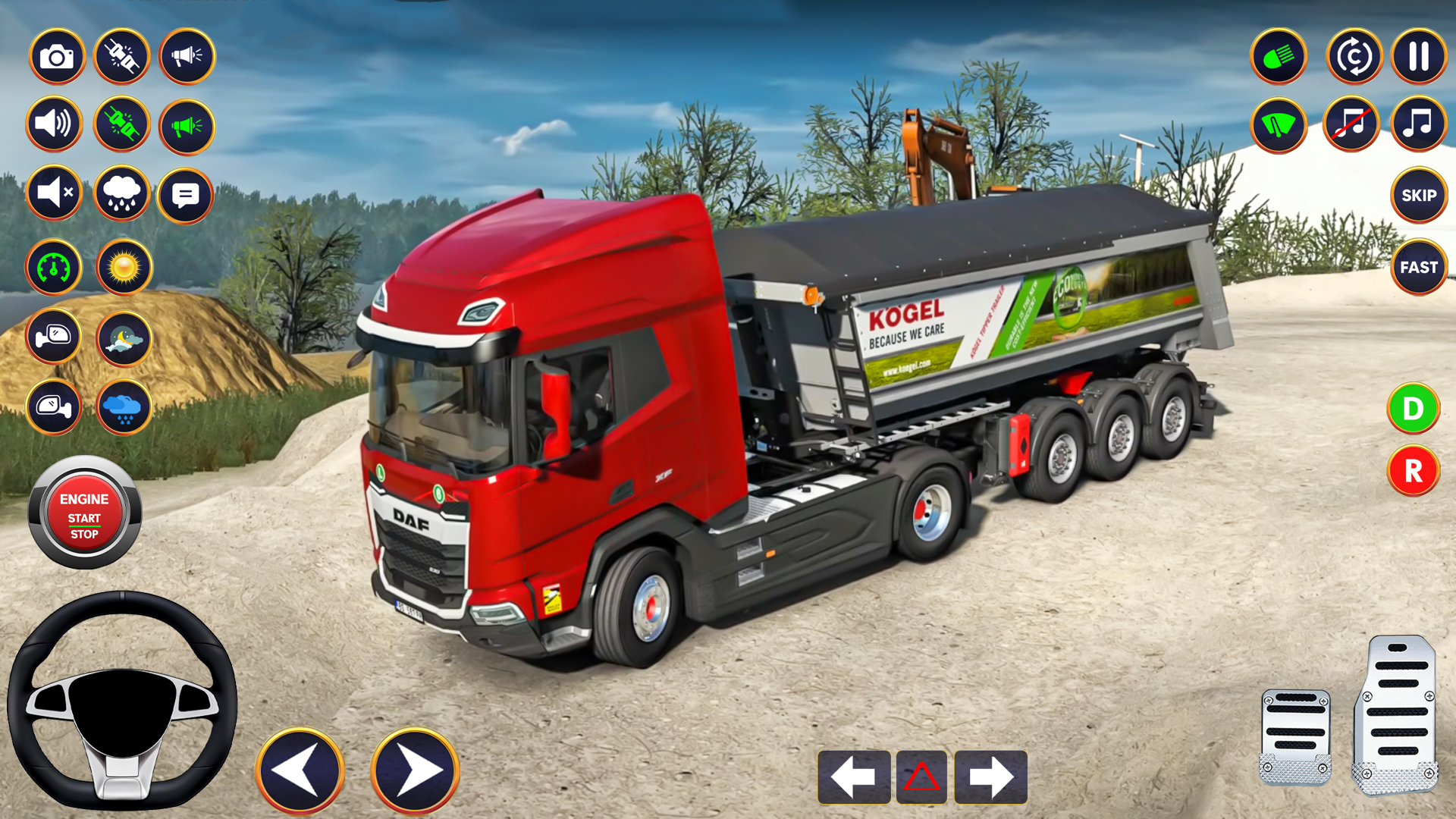 اسکرین شات 6 بازی City Truck Simulator Games 3D