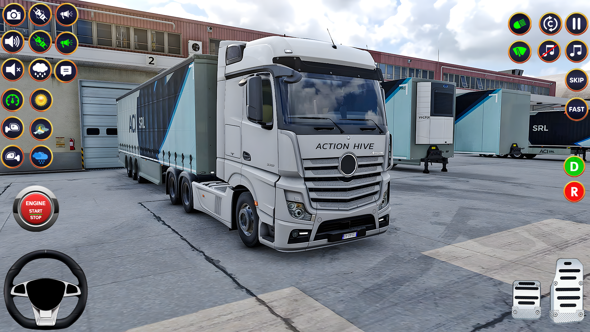 اسکرین شات 4 بازی City Truck Simulator Games 3D