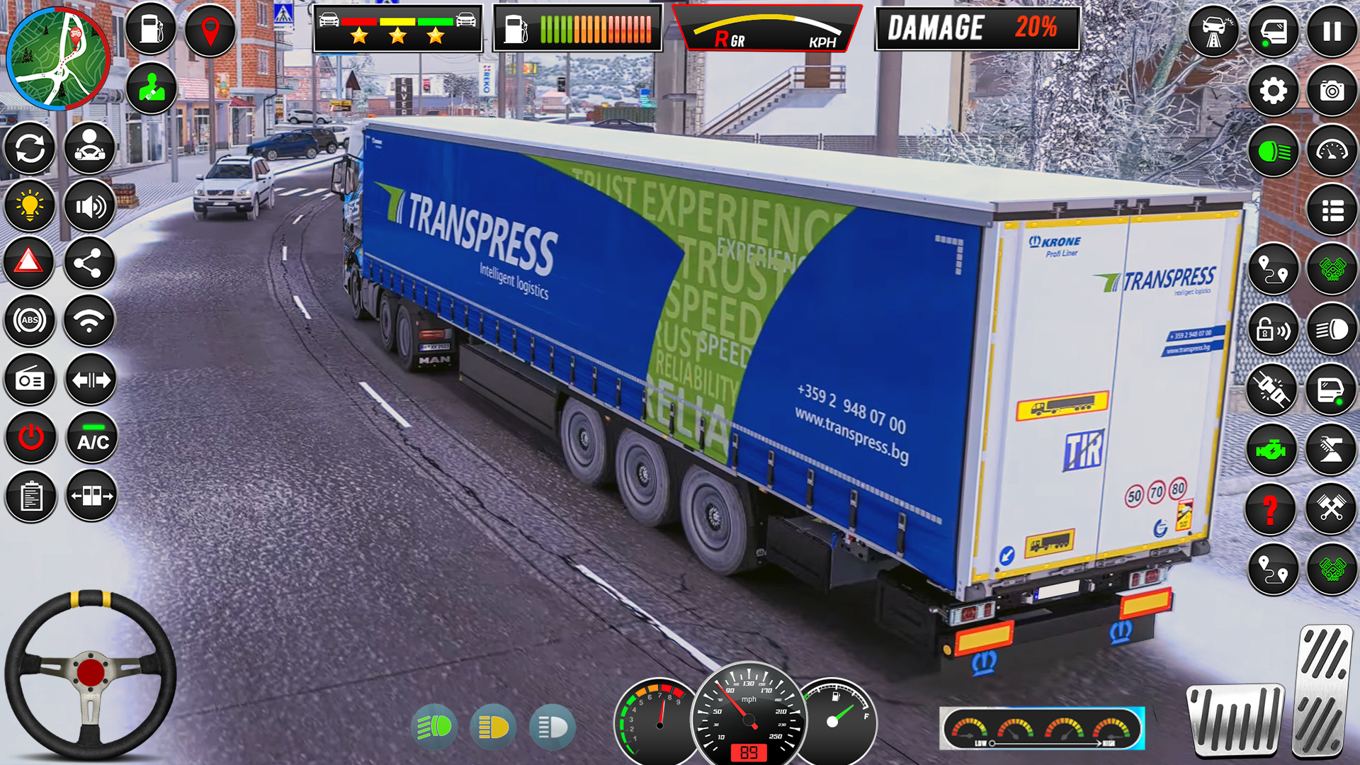 اسکرین شات 5 بازی City Truck Simulator Games 3D