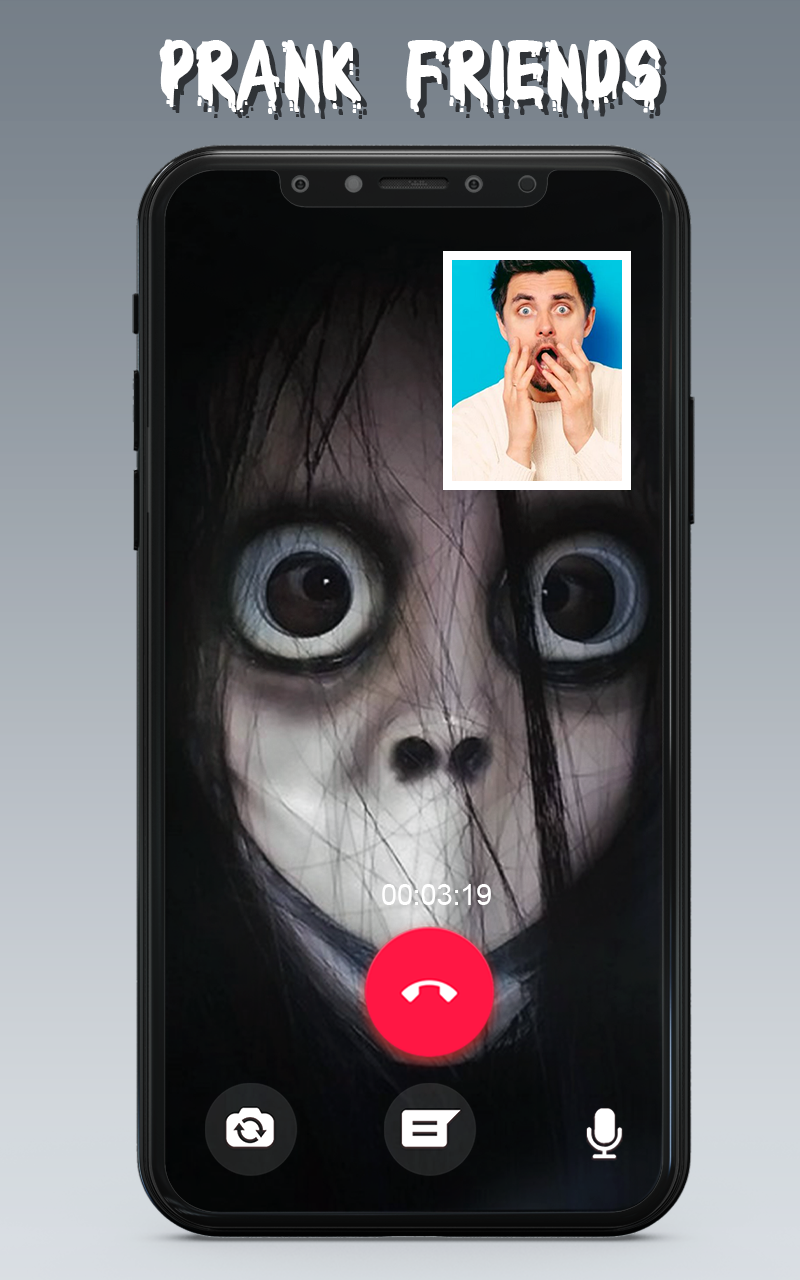 اسکرین شات 5 برنامه Fake Video With Momo - Fake Call Simulation
