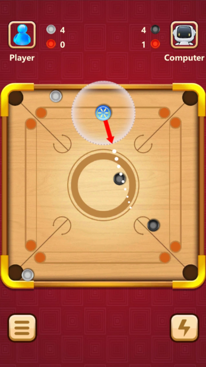 اسکرین شات 5 بازی Carrom Master: Disc Pool Game
