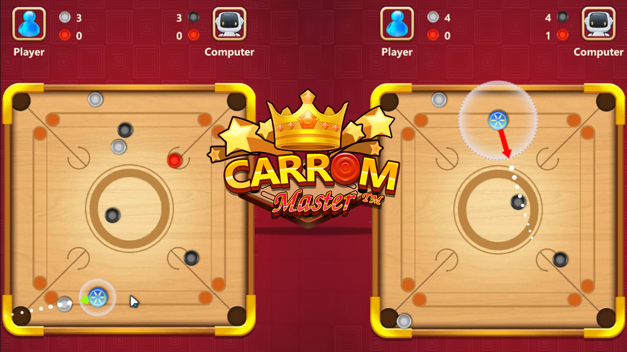 اسکرین شات 8 بازی Carrom Master: Disc Pool Game
