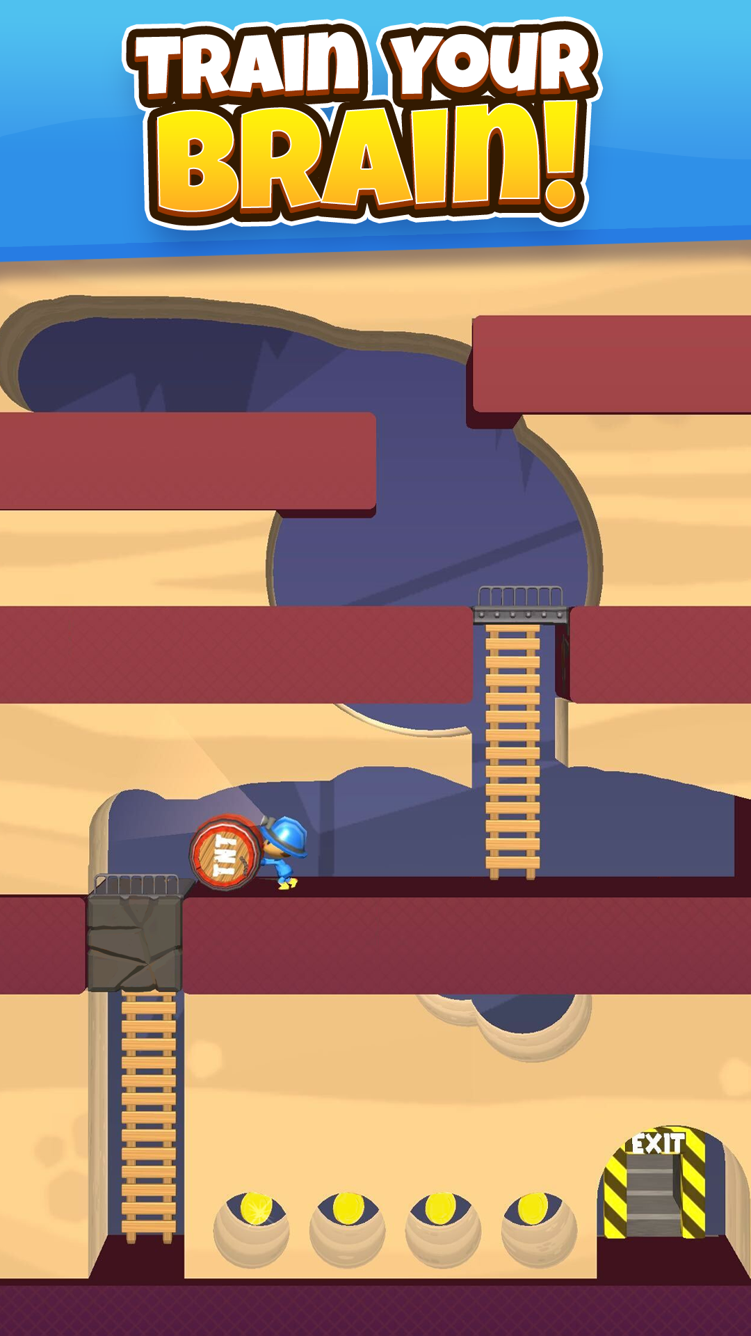 اسکرین شات 5 بازی Mine Rescue 2! Gold Miner Game