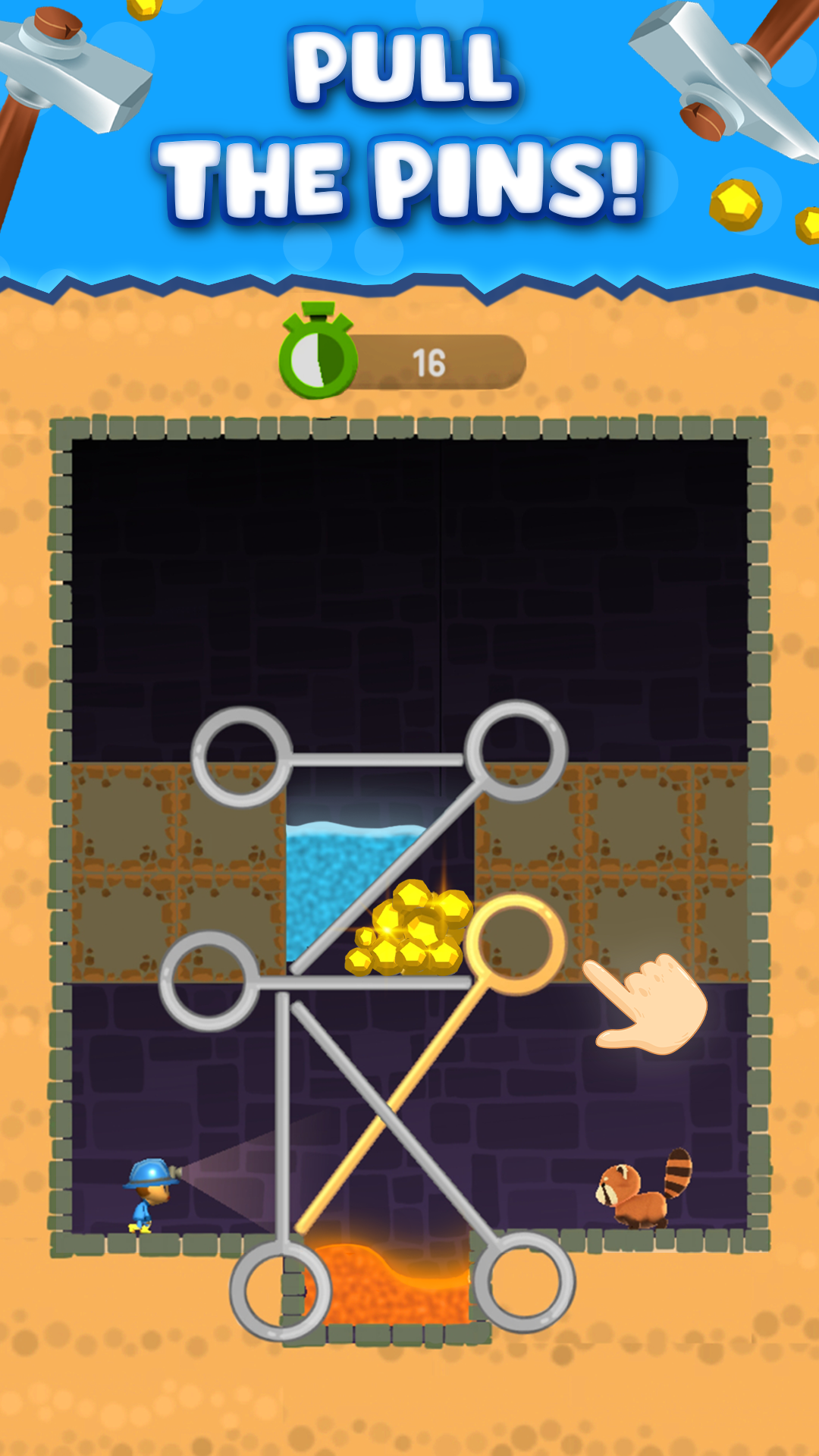 اسکرین شات 2 بازی Mine Rescue: Gold Mining Games