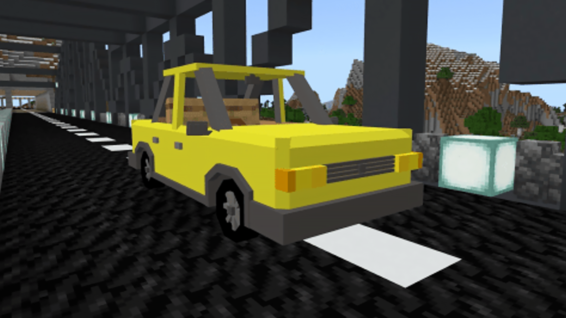 اسکرین شات 3 برنامه Cars mod for minecraft mcpe