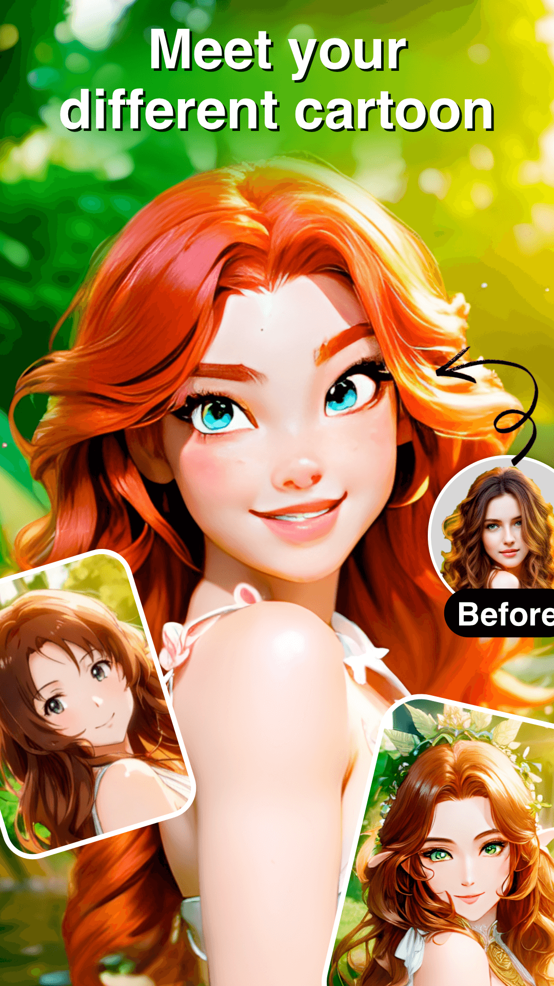 اسکرین شات 6 برنامه Cartoon Face: AI Photo Editor