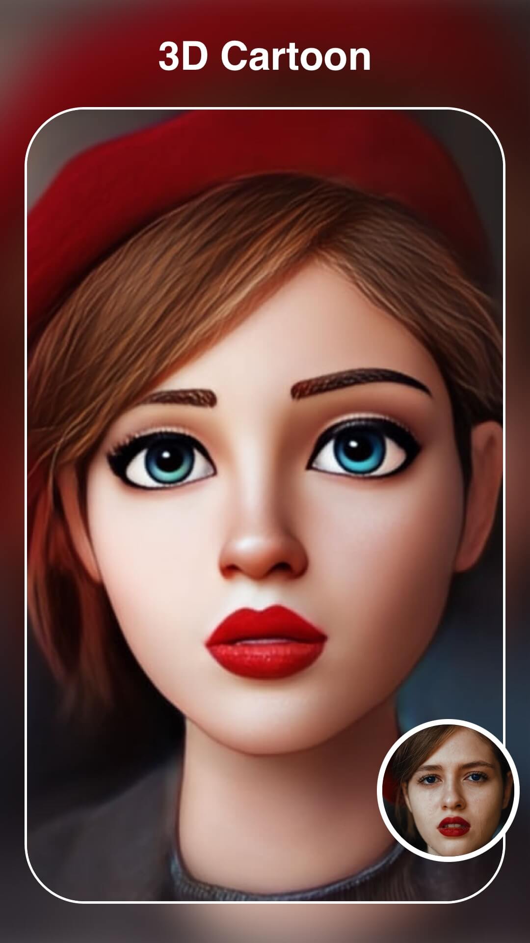 اسکرین شات 3 برنامه Cartoon Face: AI Photo Editor