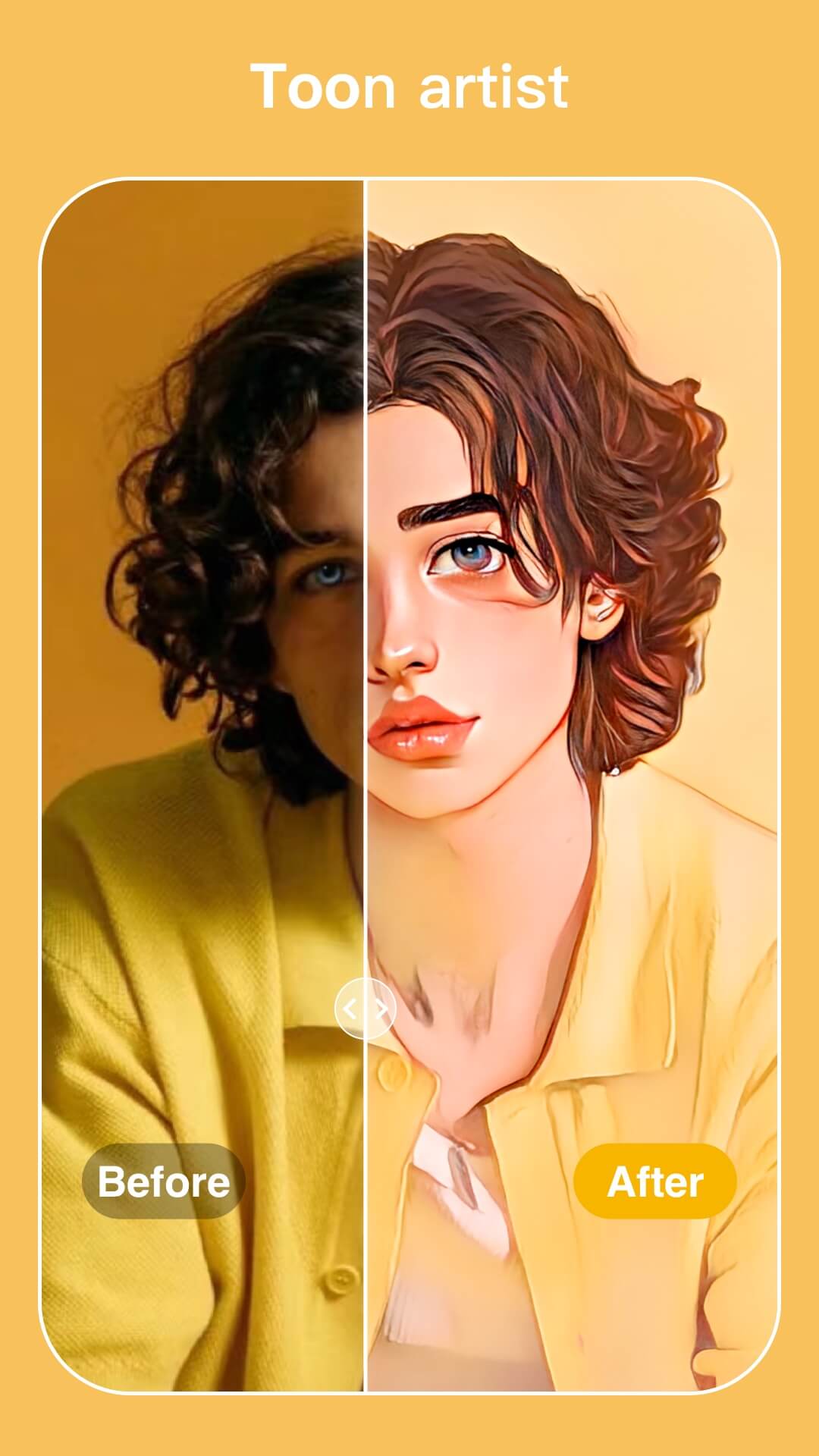 اسکرین شات 4 برنامه Cartoon Face: AI Photo Editor