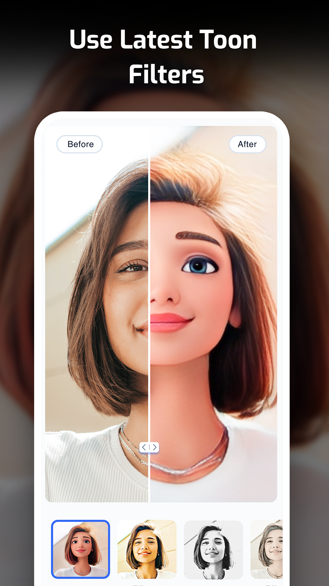 اسکرین شات 3 برنامه ToonAI : Cartoon Photo Editor