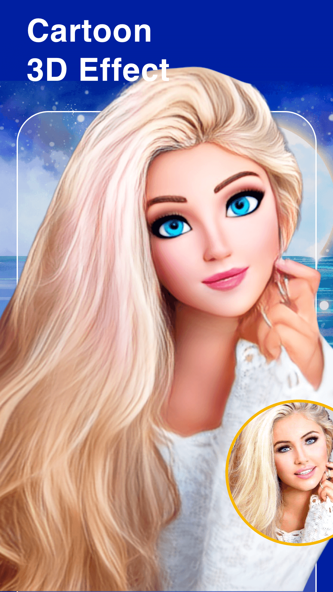 اسکرین شات 1 برنامه Toon Lab- Cartoon Photo Editor