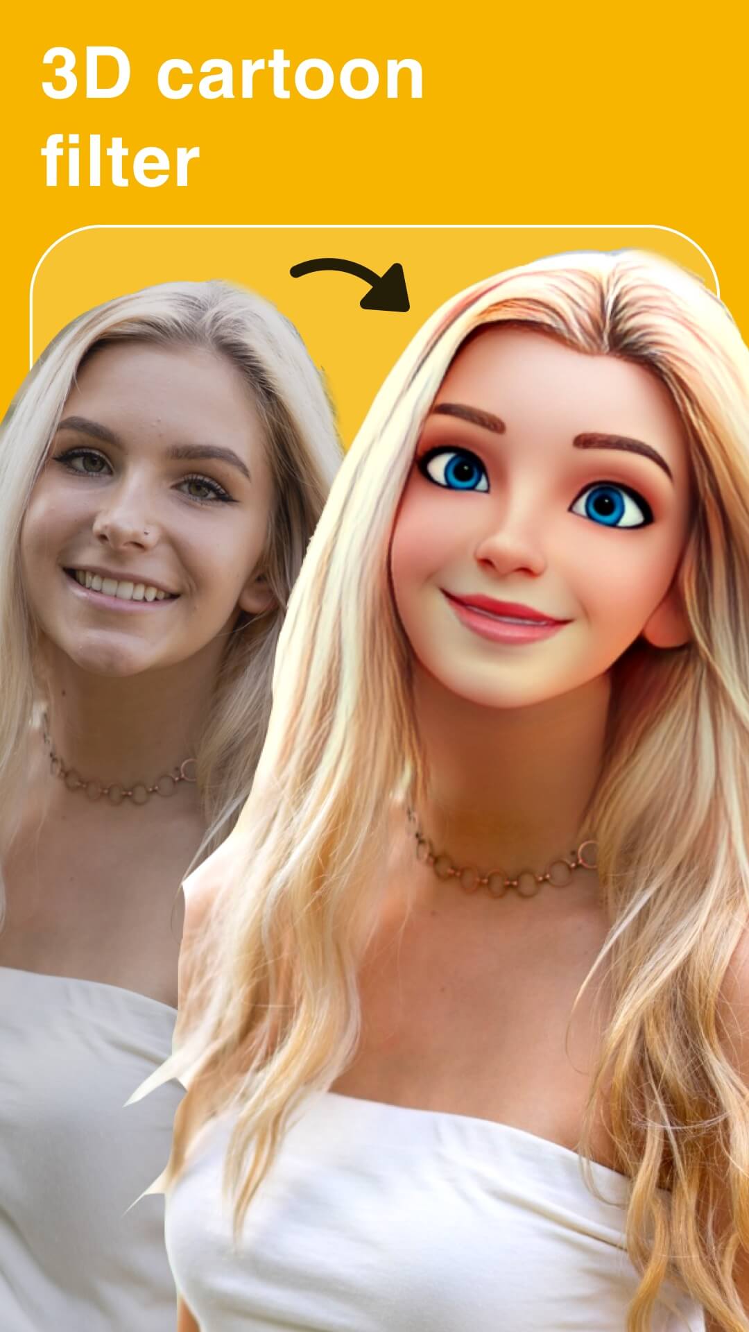 اسکرین شات 6 برنامه Toon Lab- Cartoon Photo Editor