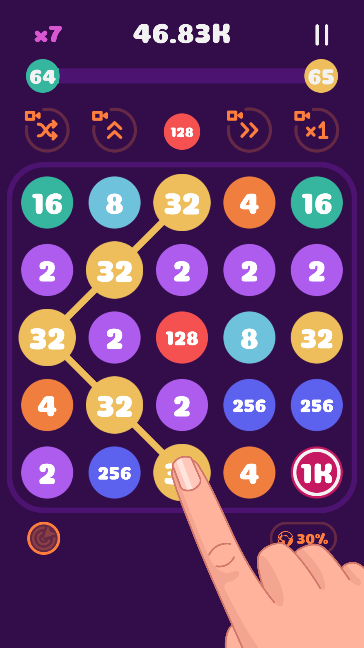اسکرین شات 5 بازی Connect the Pops!