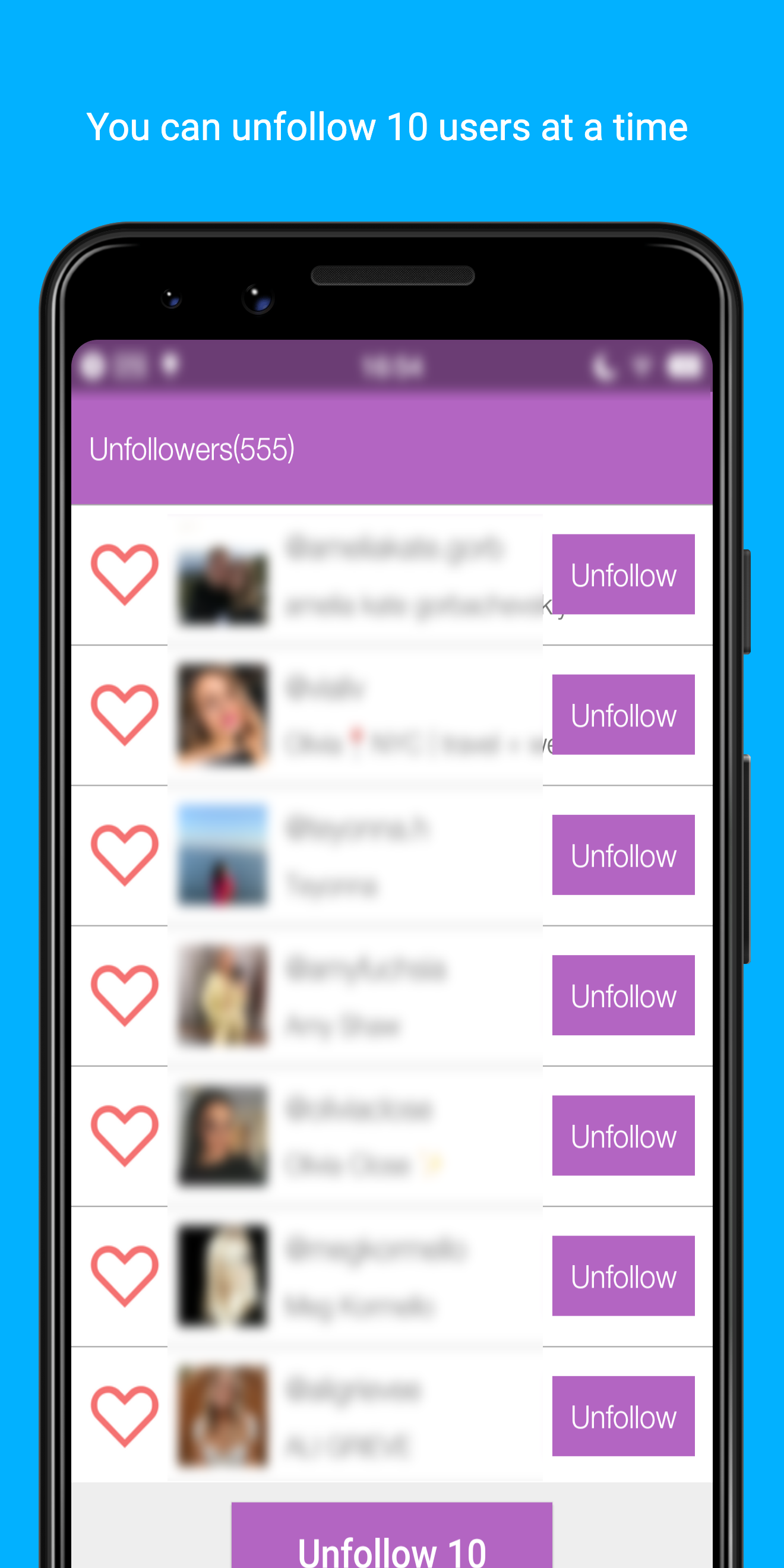 اسکرین شات 3 برنامه Unfollowers  &  Followers