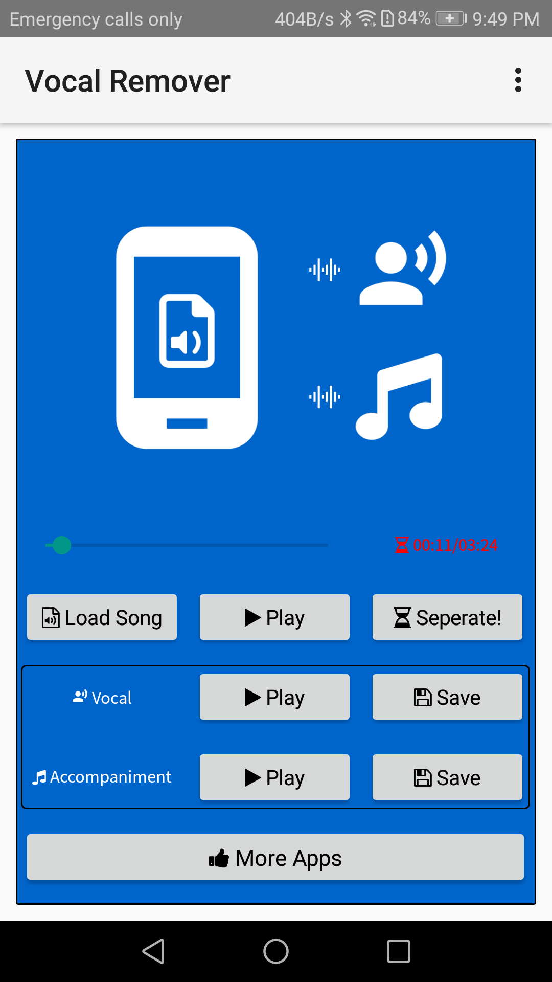 اسکرین شات 2 برنامه Vocal Remover