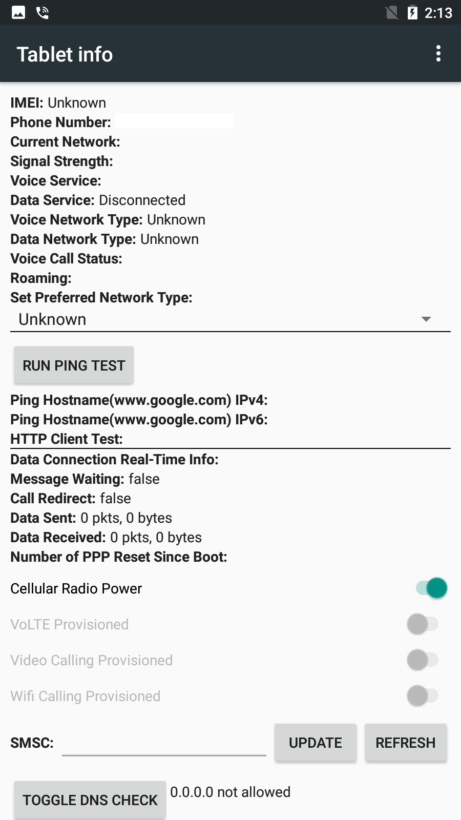 اسکرین شات 5 برنامه VoWiFi (WiFi Calling)