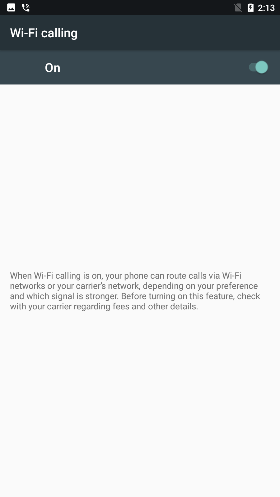اسکرین شات 3 برنامه VoWiFi (WiFi Calling)