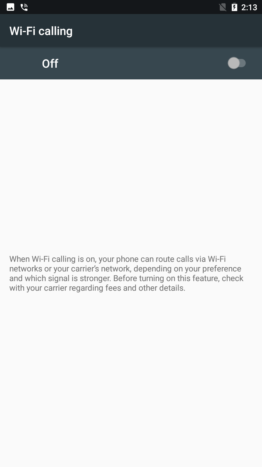 اسکرین شات 2 برنامه VoWiFi (WiFi Calling)