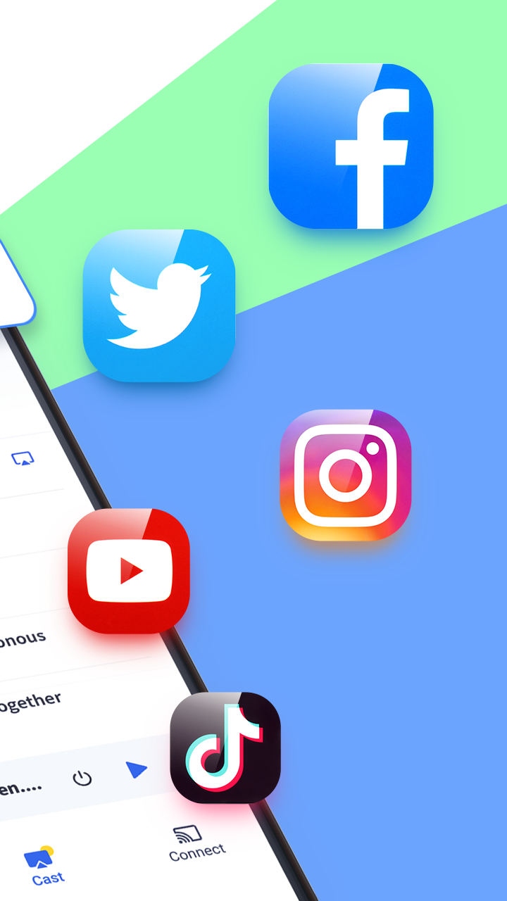 اسکرین شات 5 برنامه Cast for Chromecast - TV Cast