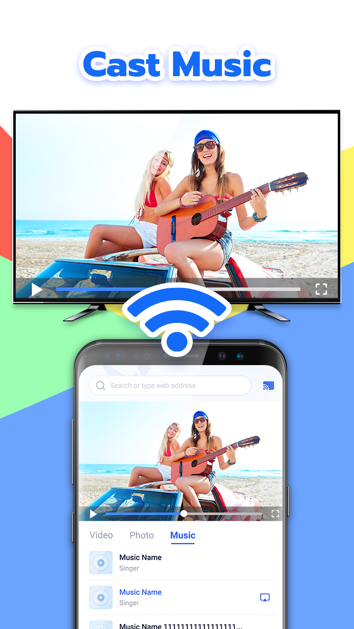 اسکرین شات 3 برنامه Cast for Chromecast - TV Cast