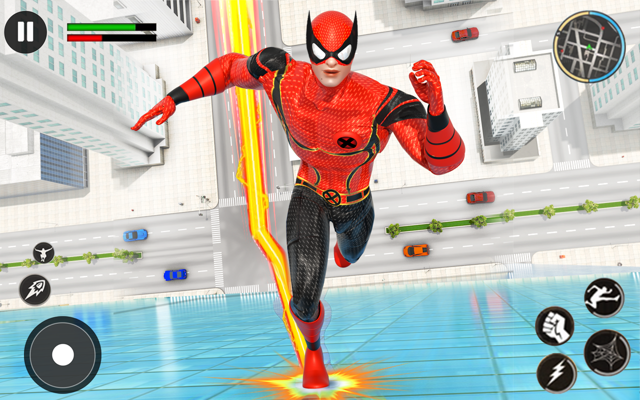 اسکرین شات 1 برنامه Spider Hero- Superhero Games