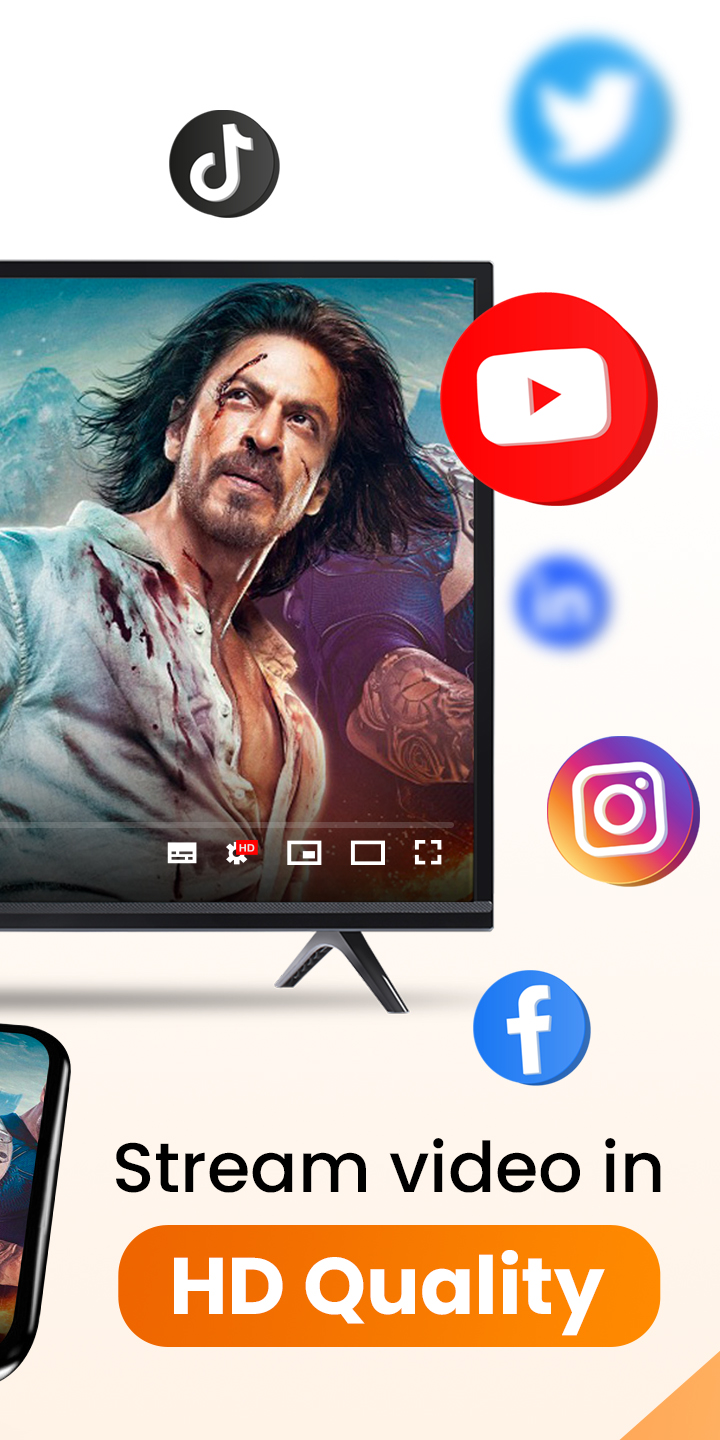 اسکرین شات 6 برنامه Cast to TV - Screen Mirroring