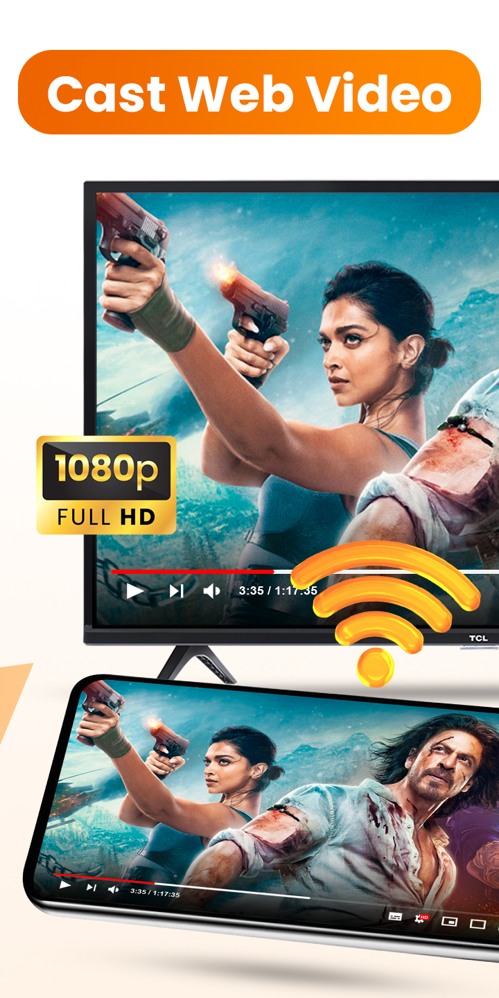 اسکرین شات 5 برنامه Cast to TV - Screen Mirroring