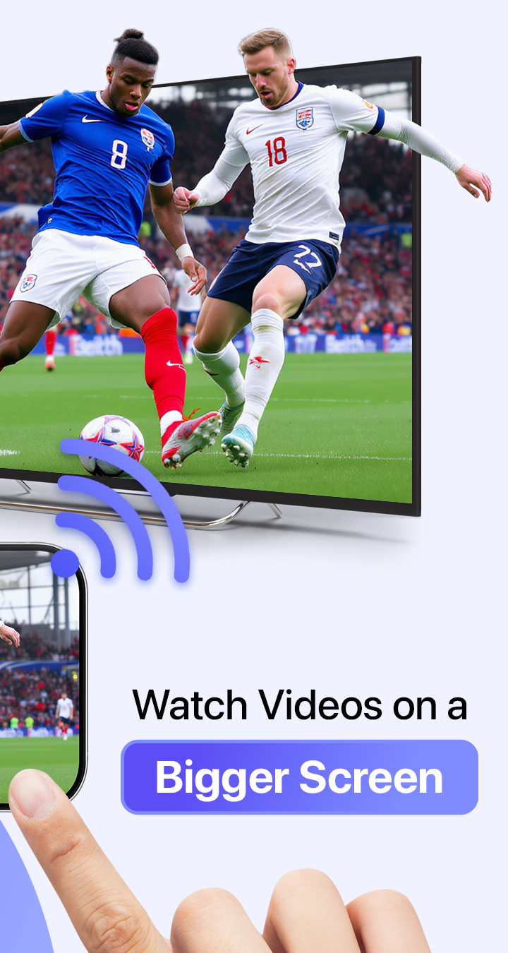 اسکرین شات 2 برنامه Cast to TV & Screen Mirroring