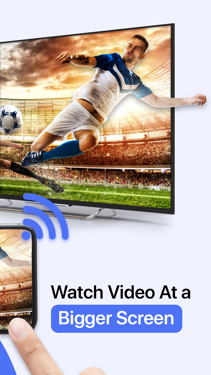اسکرین شات 2 برنامه Cast to TV & Screen Mirroring