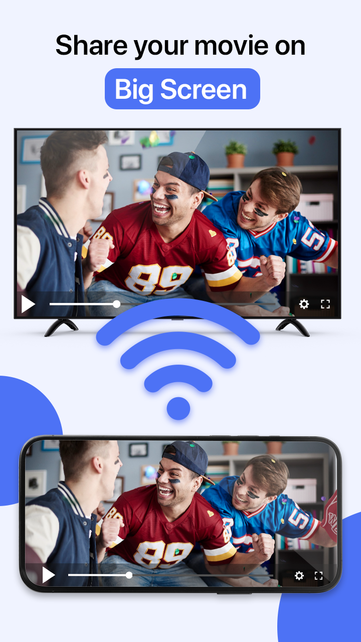اسکرین شات 5 برنامه Cast to TV & Screen Mirroring