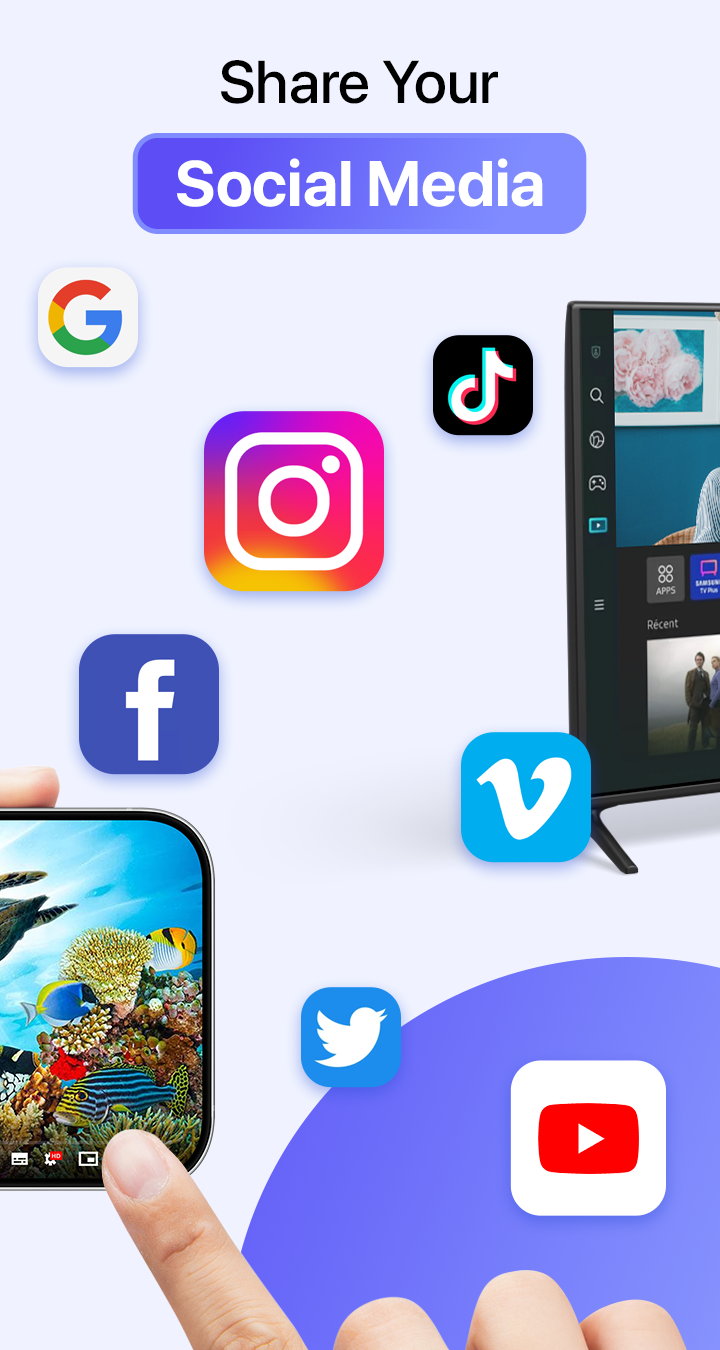 اسکرین شات 7 برنامه Cast to TV & Screen Mirroring