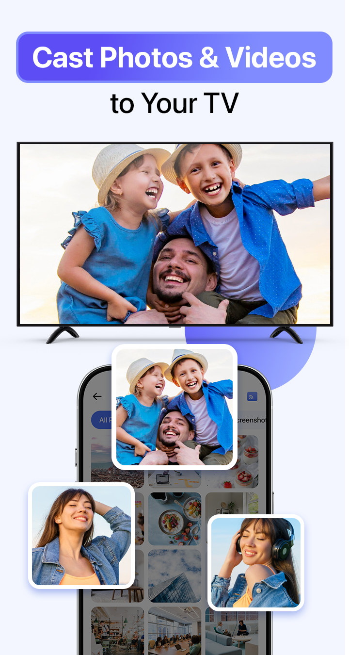 اسکرین شات 4 برنامه Cast to TV & Screen Mirroring